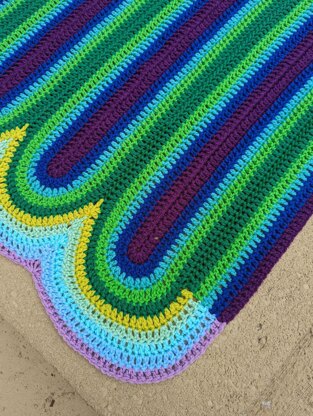 Rainbow Reverie Blanket