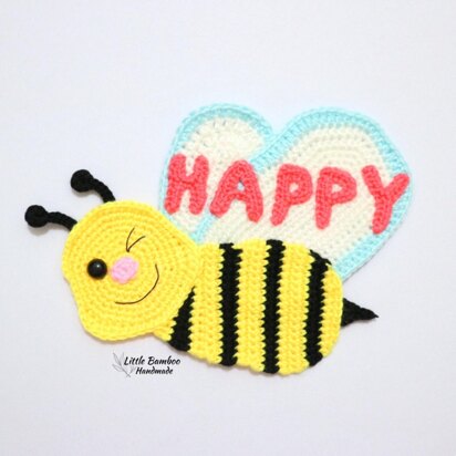 Be Happy Applique