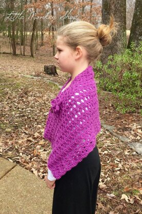 Girls Iris Shawl