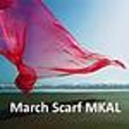 March Scarf MKAL 2015