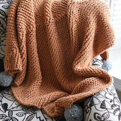 Popple Square Throw Blanket