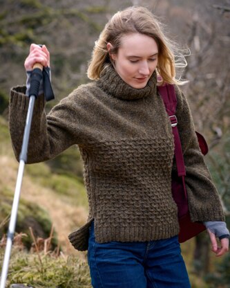 Blea Rock Sweater in The Fibre Co. Lore - Downloadable PDF