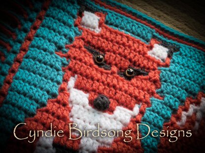 Animal Eyes Mosaic Crochet square - Cheetah Crochet pattern by Cyndie  Birdsong