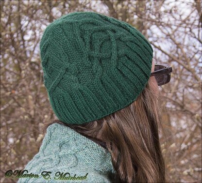 Cabled Arches Beanie