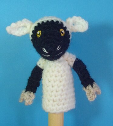 Sheep Finger Puppet Pattern