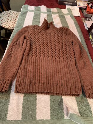 Cable Rollneck Jumper