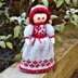 Victorian Doll Knitting Pattern - Toy Knitting Pattern