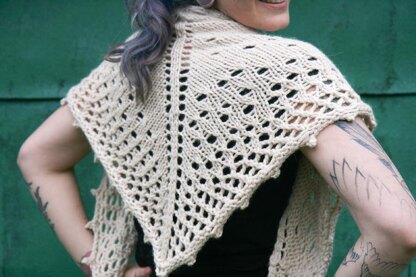 The Lace Mess Shawl