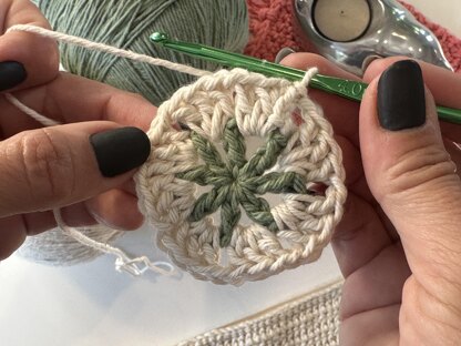 Moss and Mist Granny Square