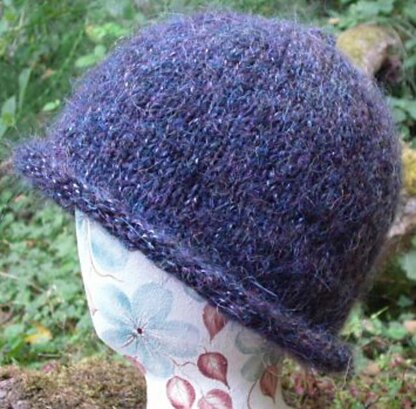 Super Simple Stockinette Stitch Cap