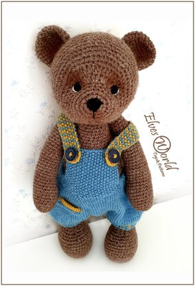 Teddy Bear&Doll Dungarees