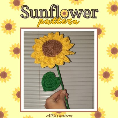 Crochet Sunflower pattern