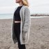 Chunky Wheat Petals Cardigan