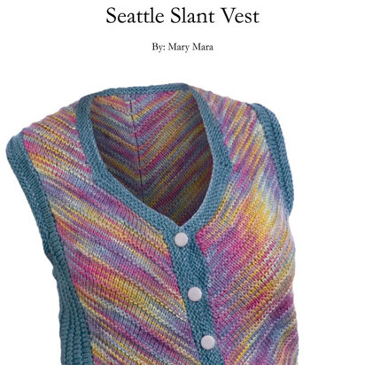 Seattle Slant Vest in Lorna's Laces Shepherd Worsted