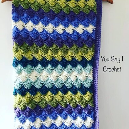 Catherine Wheel Crochet Blanket