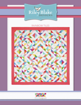 Riley Blake Rainbow Tiles - Downloadable PDF