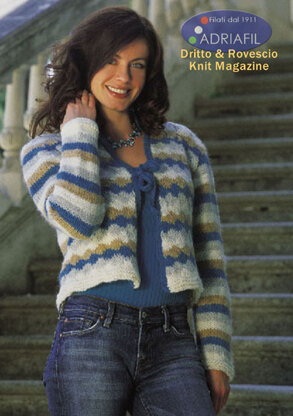 Losanna Cardigan in Adriafil Melodia - Downloadable PDF