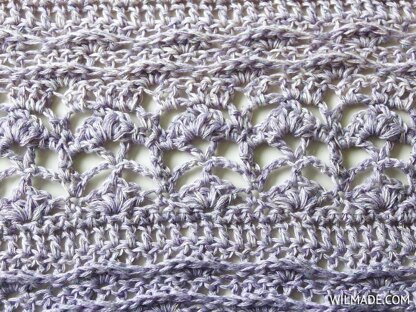 Flower Puff Shawl