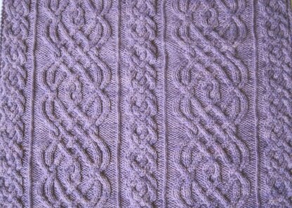 Fraser Cabled Shawl