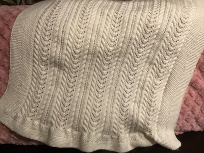 Baby blanket for my step sisters new baby.