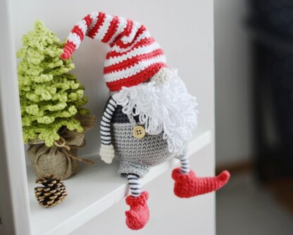 Christmas Scandinavian Gnome Crochet Pattern