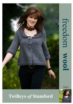 Swing Jacket in Twilleys Freedom Wool - 9064