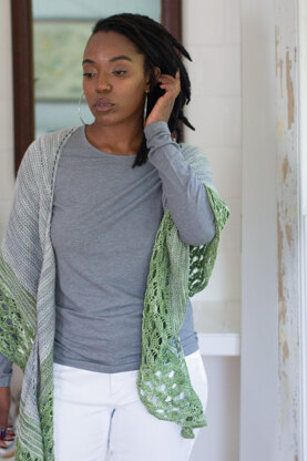 Romneya Shawl in Manos del Uruguay Fino- 2020GA-4 - Downloadable PDF