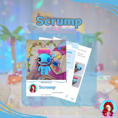 🎀 Scrump-Inspired Amigurumi Pattern – Digital PDF 🎀