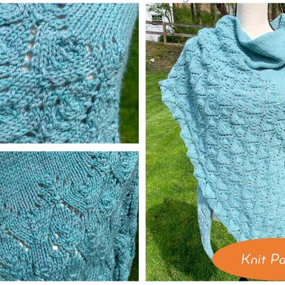 Carrick Bend Shawl — Kino Knits