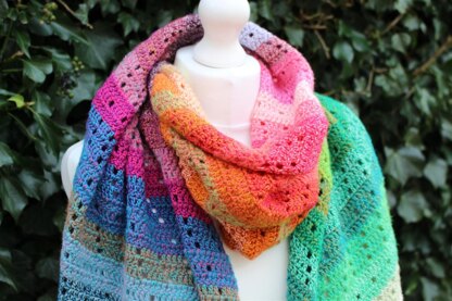 Speckled Rainbow Wrap