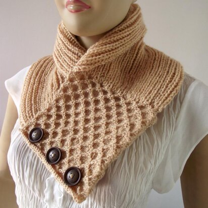 Honey Waffle Cowl