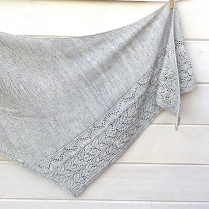 Silver Frost Shawl