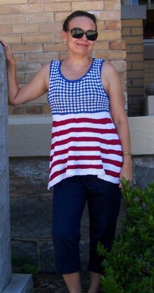 Fourth of July tank