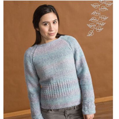 Hawley Pullover in Classic Elite Yarns Avalanche - Downloadable PDF