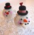 Roly Poly Snowman Pincushion