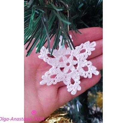 Crochet snowflake 89
