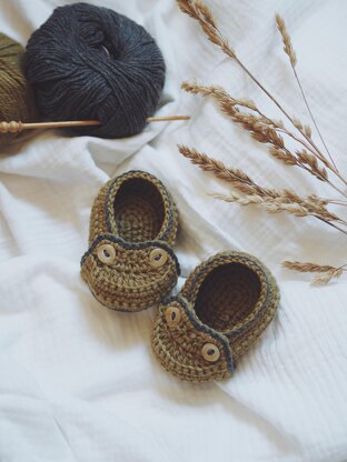 Two Button Moccasins