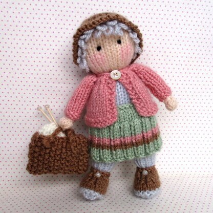 Granny Pearl loves knitting