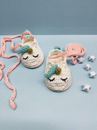 Unicorn baby shoes