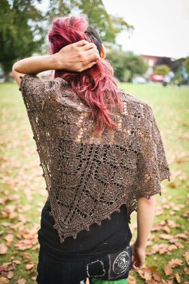 The Lonely Tree Shawl