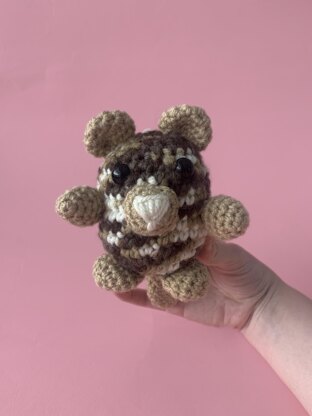 Crochet Beaver/Capybara