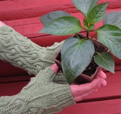 Olericulture Fingerless Gloves