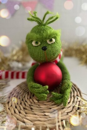 Grinch knitting pattern