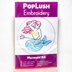 PopLush Mermaid Embroidery Kit - 5in