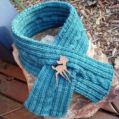 Paula's Scarfette - knitting pattern