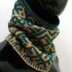 Embroidery Inspired Fair Isle Neck Warmer