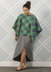 Loch Ness Crochet Poncho in Premier Yarns Everyday Plaid - Downloadable PDF
