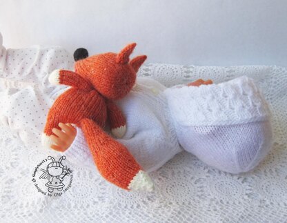 Toy for sleep. Fox for small babies