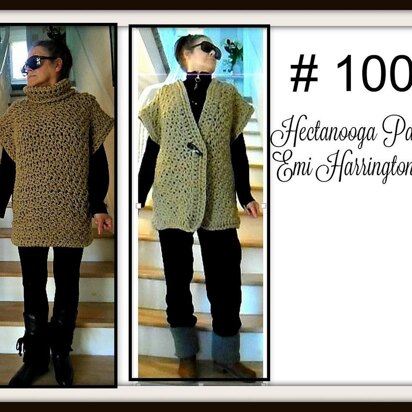 1005 Poncho and Cardigan