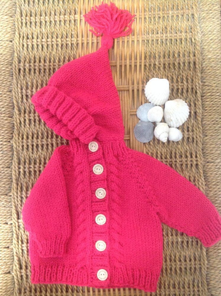 Baby woolen hot sale jacket design